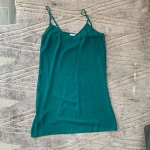 Derek Lam Emerald green night slip size US 4